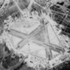 Triangular runway layout of RAF Beaulieu airfield in 1944 (British Government photo)